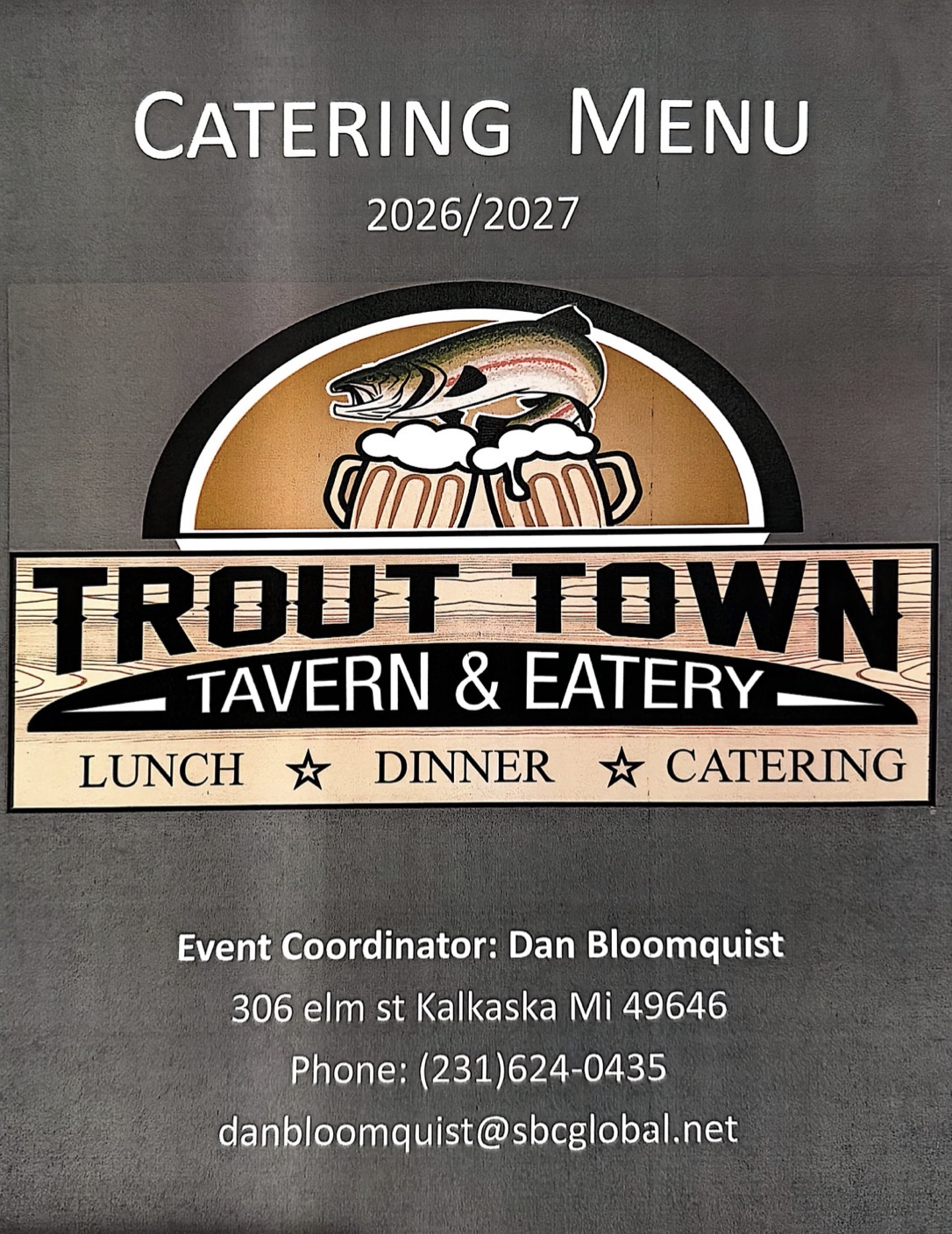 Catering Menu 1 of 5 26/27 Catering Menu 1 of 5 26/27
